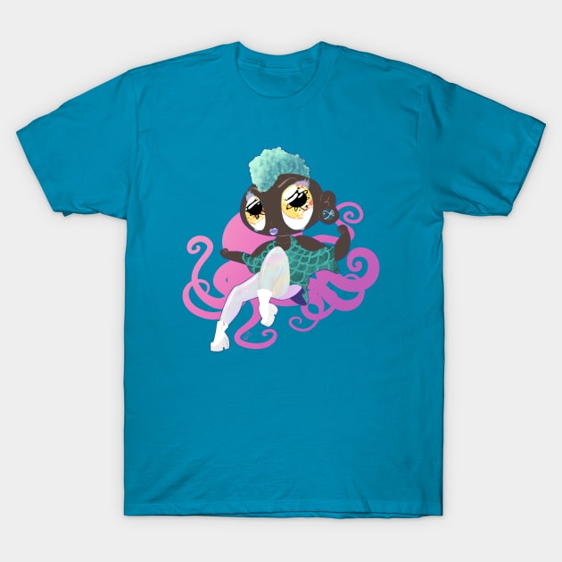 Sea Punk T-Shirt by Opekui